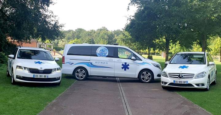 Flotte de véhicules médicalisés Douai